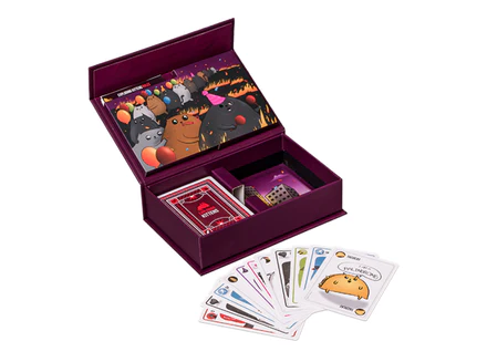 Exploding Kittens Party Pack Edition all content in the box