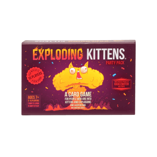 Exploding Kittens Party Pack Edition front of the box