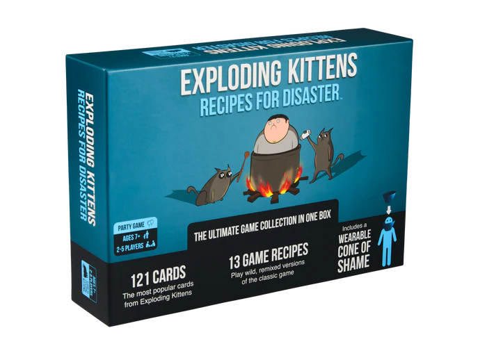 Exploding Kittens Recipes For Disaster box right angle