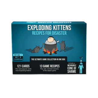 Exploding Kittens Recipes For Disaster front of the box