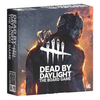 Dead by Daylight The Board Game Front of the box at right angle