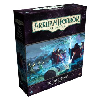 Arkham Horror: The Card Game - The Circle Undone: Campaign Front of the box right angle