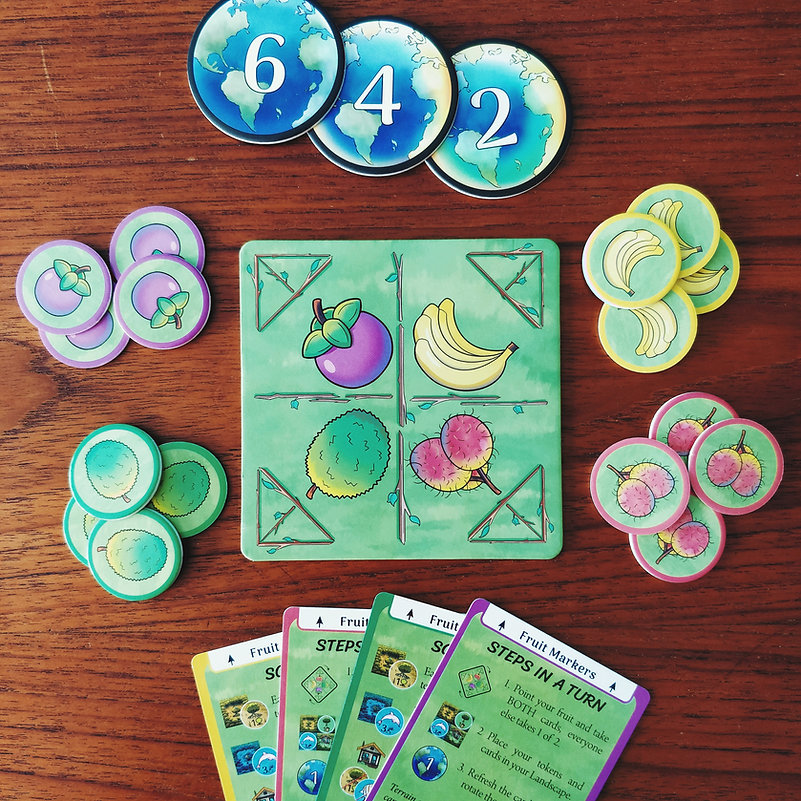 RainForest City in playing area