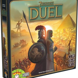 7 Wonders Duel front of the box right angle