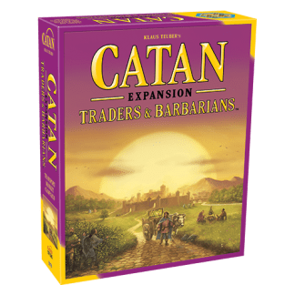 Catan: Traders & Barbarians (5th Edition) front of the box in right angle