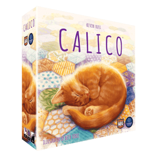 Calico Front of the box right angle