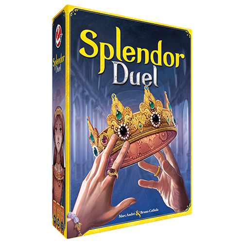 Splendor Duel front of the box right angle