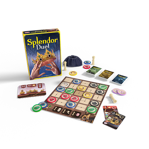 Splendor Duel content in the box