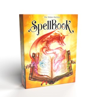 SpellBook front of the box right angle