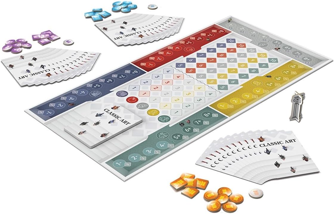 classic art in playing area