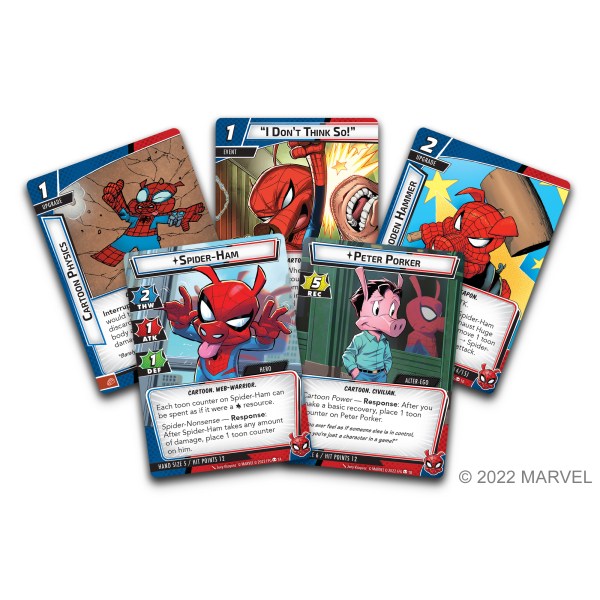 Marvel Champions: The Card Game - Spider-Ham Hero Pack new cards