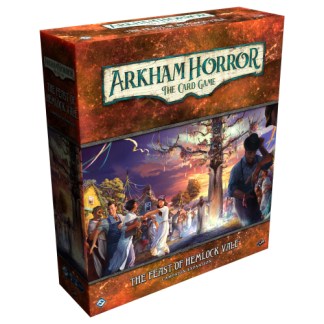 Arkham Horror: The Card Game - The Feast of Hemlock Vale Campaign Expansion front of the box