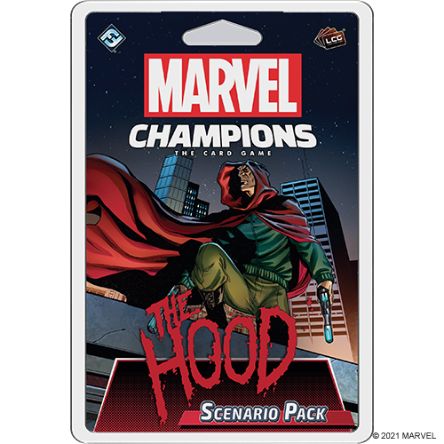 Marvel Champions: The Card Game - The Hood Scenario Pack front of the pack