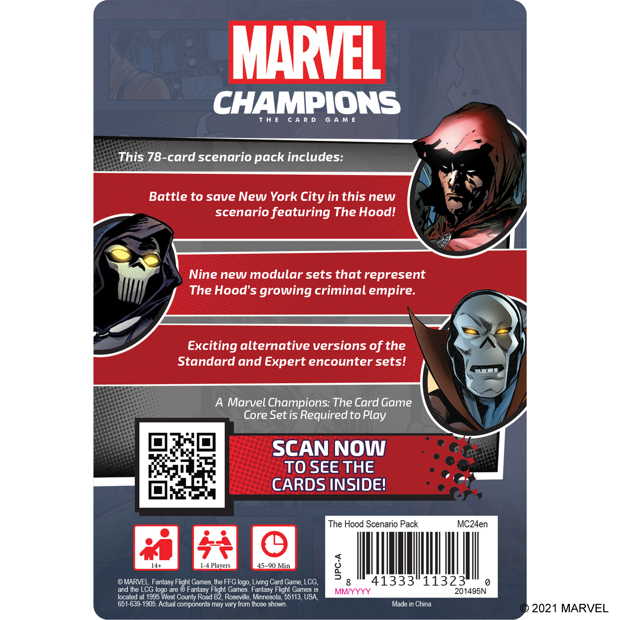 Marvel Champions: The Card Game - The Hood Scenario Pack - Image 4