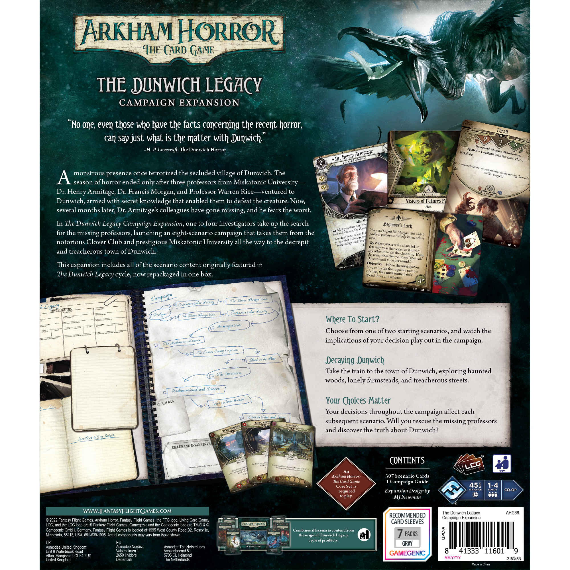 Arkham Horror: The Card Game - The Dunwich Legacy Campaign Expansion - Image 4