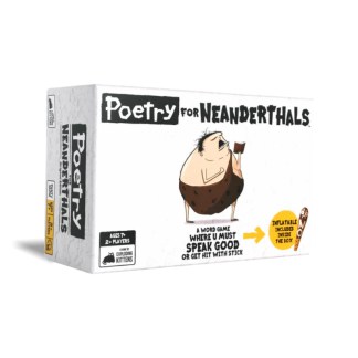 Poetry for Neanderthals front of the box