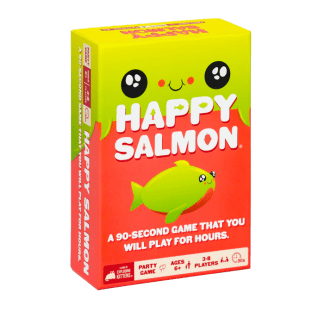 Happy Salmon front of the box