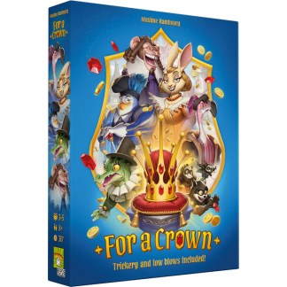 for a crown board game front of the box