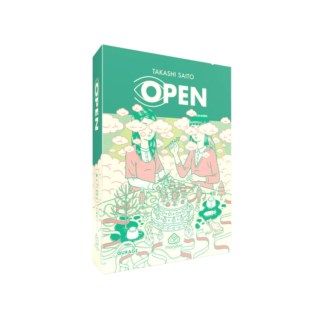 Open front of the box left angle