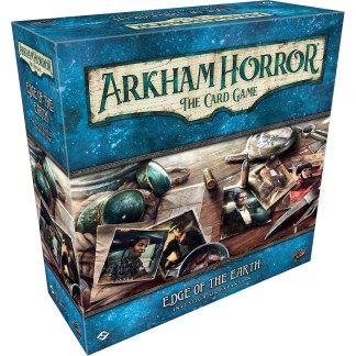 Arkham Horror: The Card Game - Edge of the Earth Investigator Expansion front of the box left angle