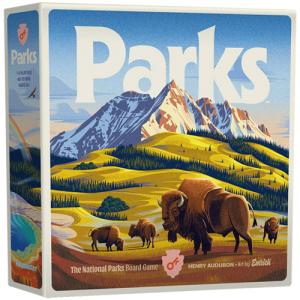 PARKS: Base Camp (2nd Edition) front of the box left angle