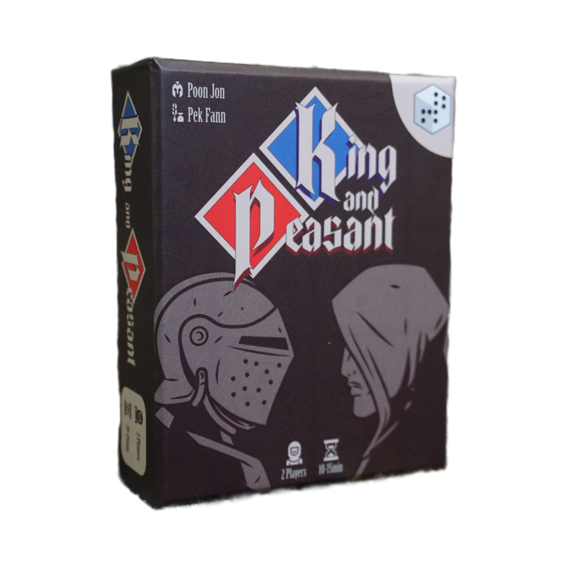 King and Peasant front of the box left angle