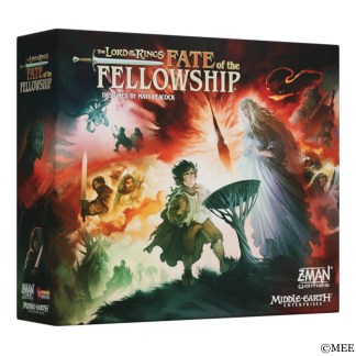The Lord of the Rings: Fate of the Fellowship front of the box left angle