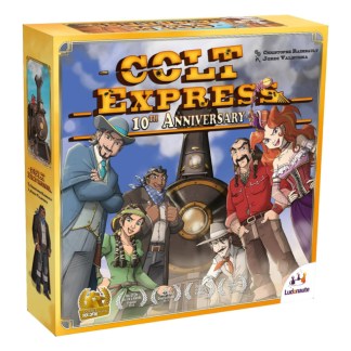 Colt Express: 10th Anniversary Edition front of the box left angle