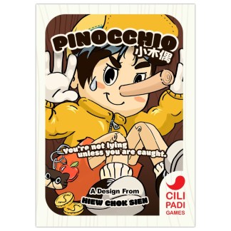 Pinocchio front of the box