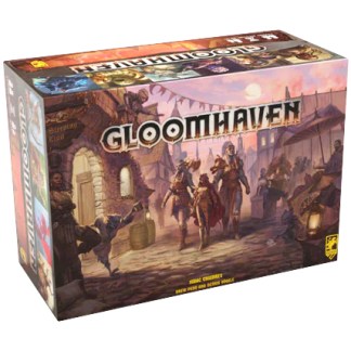 Gloomhaven: 2nd Edition front of the box left angle