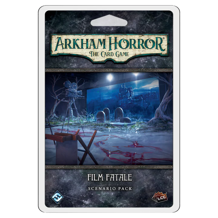 Arkham Horror: The Card Game - Film Fatale Scenario Pack front of the box