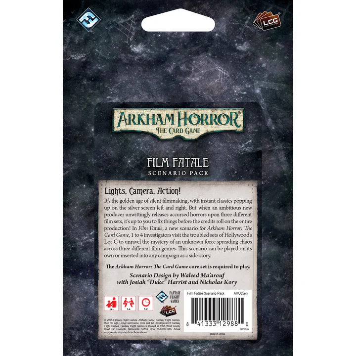 Arkham Horror: The Card Game - Film Fatale Scenario Pack - Image 2