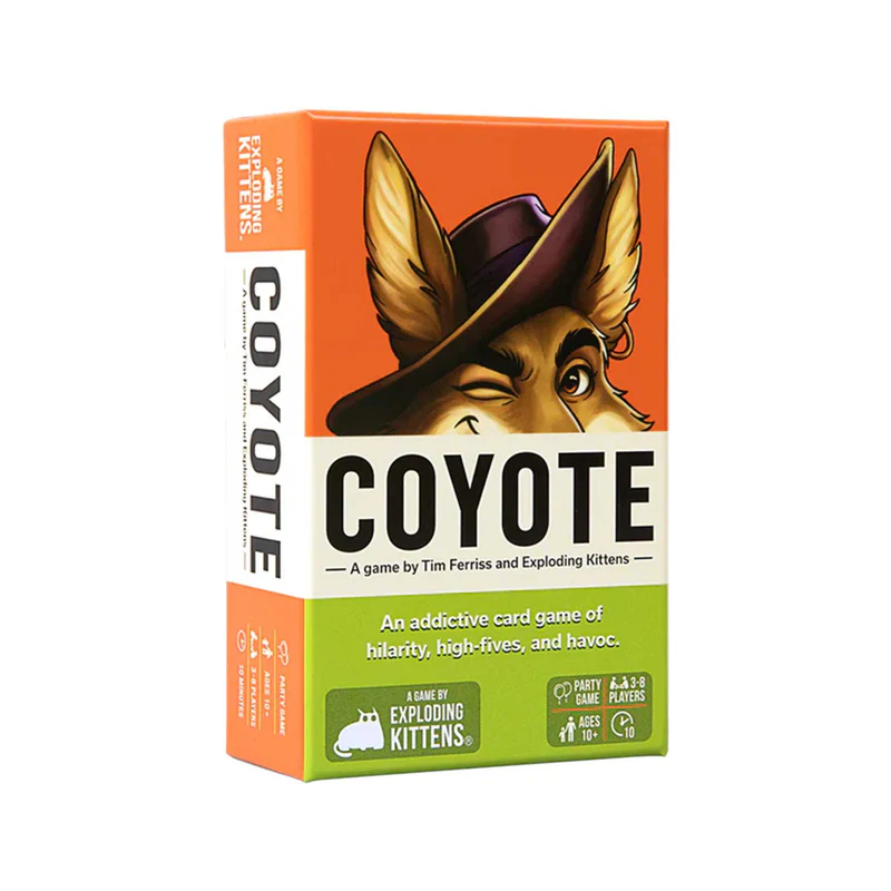 Coyote front of the box left angle