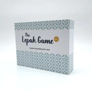 The Lepak Game mini front of the box right angle