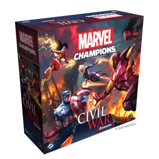 Marvel Champions: The Card Game - Civil War Expansion front of the box