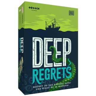 Deep Regrets front of the box left angle