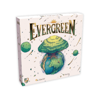 Evergreen front of the box left angle
