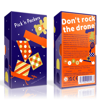 Pick 'n Packers front and back of the box left angle