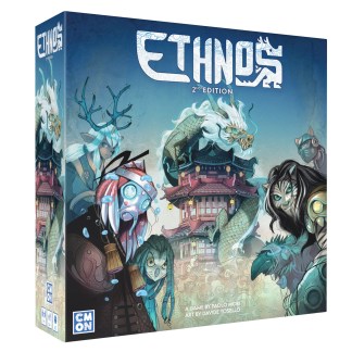 Ethnos 2nd Edition front of the box left angle