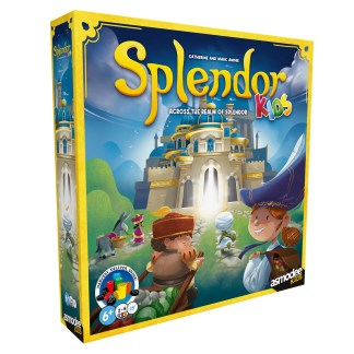 Splendor Kids front of the box left angle