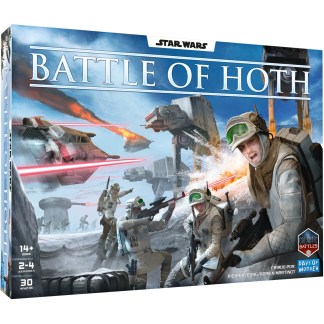Star Wars: Battle of Hoth front of the box left angle