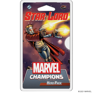Marvel Champions: The Card Game - Star Lord front of the box