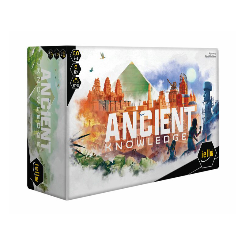 Ancient Knowledge front of the box left angle
