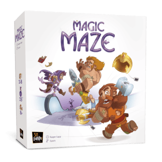 Magic Maze (New Edition) front of the box left angle