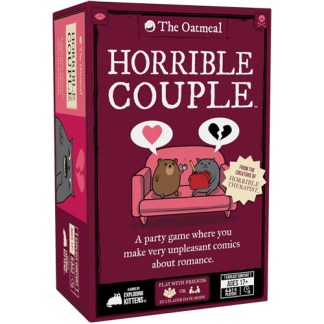Horrible Couple front of the box left angle