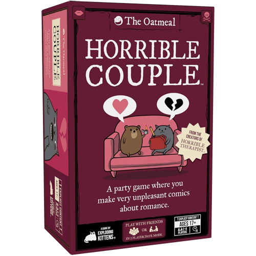 Horrible Couple front of the box left angle
