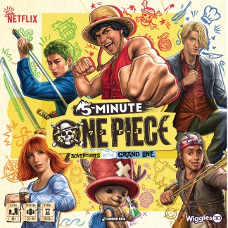 5-Minute One Piece front of the box left angle