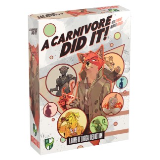 A Carnivore Did It! front of the box left angle