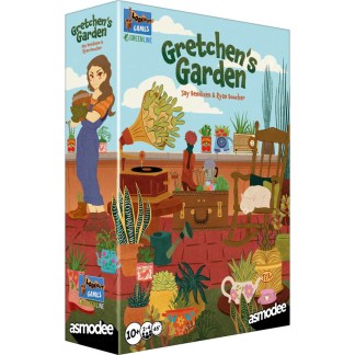 Gretchen's Garden front of the box left angle