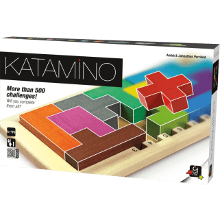 Katamino front of the box right angle